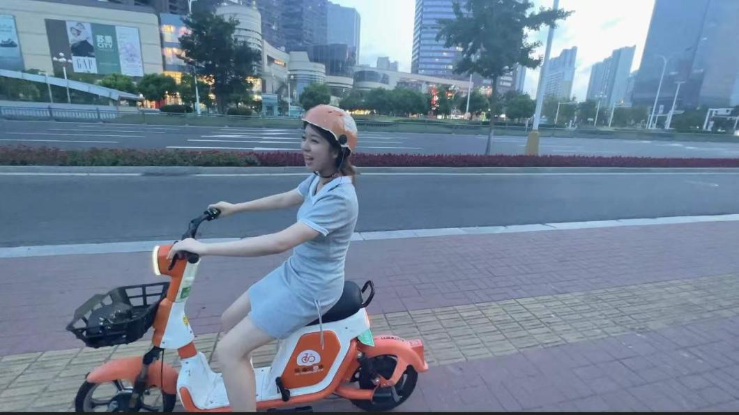 第一次骑电动车